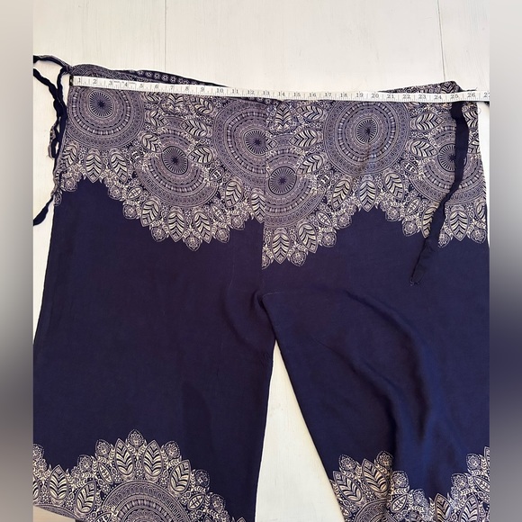 Harem Style Adjustable Wrap Beach Pant/Sarong Pant. - Picture 5 of 6